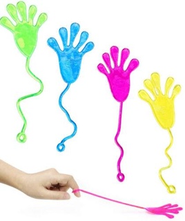 mano appicicosa - sticky hand hand sticky hand hand sticky mano patatine mano appiccicosa  3d print model - Mito3D