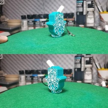 mano de fátima la boquilla varios shisha pipa agua bong 3d print model - Mito3D