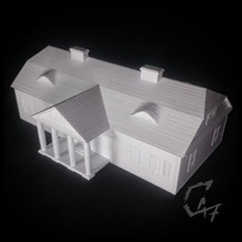 manor house architecture c47 jgaurora jgmaker krasnystaw poland polska dworek building art decoration 3d print model - Mito3D