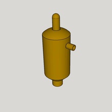 manual water pump various cool play small 3d print model - Mito3D