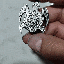 maori tortue Collier bijoux art 3d print model - Mito3D