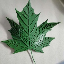maple leaf a arte modelos 3d print model - Mito3D