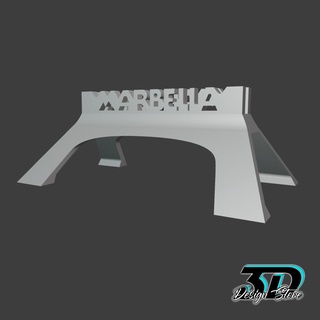 marbella bridge building monument spain 3d print model - Mito3D
