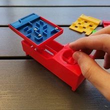 Marmor Junge automatisch Mikro marmor_junge Spielzeug Arkade Flipper Lauf Spiel 3d print model - Mito3D