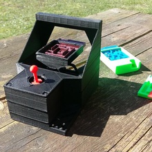 marmo ragazzo automat gioco eseguire arcade 3d print model - Mito3D