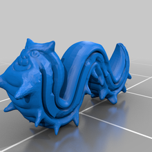 marble caterpillar sculptures toys 3d print model - Mito3D