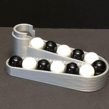 Marmor kompatibel kompakt 12 Fertig Spiel Maschine Rennen Spur Konstruktion Spielzeuge 3d print model - Mito3D