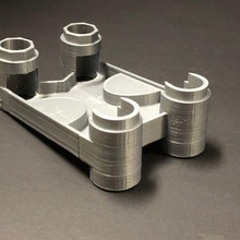 marbre compatible lune pachinko planche Jeu 100mm machine course Piste construction jouets 3d print model - Mito3D