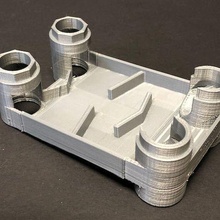 marbre compatible pachinko planche 3 Jeu 100mm course machine Piste construction jouets 3d print model - Mito3D