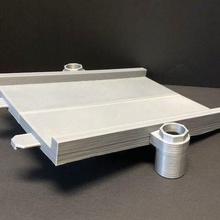 marbre compatible large format clair rampe Jeu machine course Piste construction jouets 3d print model - Mito3D