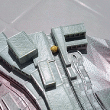 traccia di marmo, positano, amalfi coast gioco il marmo costa signorcresc palla 3d print model - Mito3D