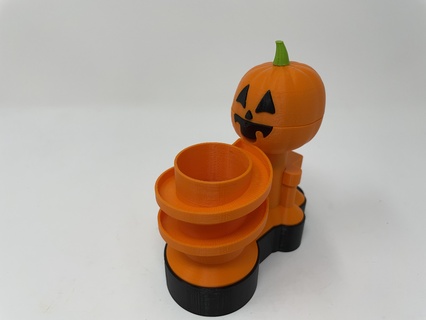 Marmorvator Halloween Kürbis Jackolantern Marmor Maschine Autodesk Verschmelzung 360 Ultimaker 3d print model - Mito3D