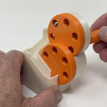 marblevator ruote verticale gadget marmo macchina autodesk fusione 360 ultimaker 3d print model - Mito3D