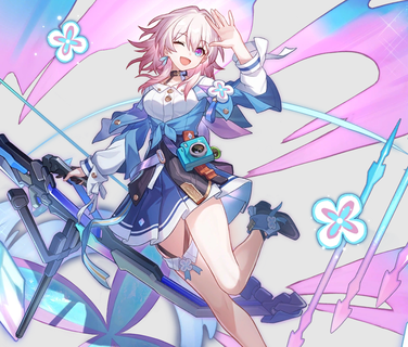 march 7th flower cosplay march 7th honkai honkai star rail honkai cosplay prop march flower  3d print model - Mito3D