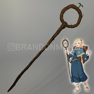 marcille staff cosplay - delicious dungeon meshi 3d print model - Mito3D