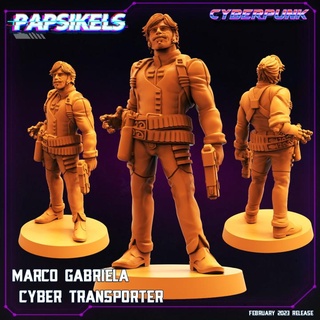 marco gabriela Cyber Transporter Cyberpunk Kybernetik edgerunner Falke 3d print model - Mito3D