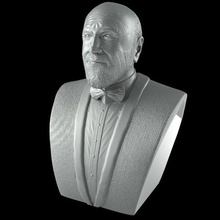 marcos mundstock bust tribute - le luthiers art frames luthier comedy argentinian comedian sculpture 3d print model - Mito3D