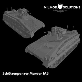 Marder 1a3 blindado pessoal transportadora 3d print model - Mito3D