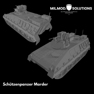 marder infantry fighting vehicle 3d print model - Mito3D