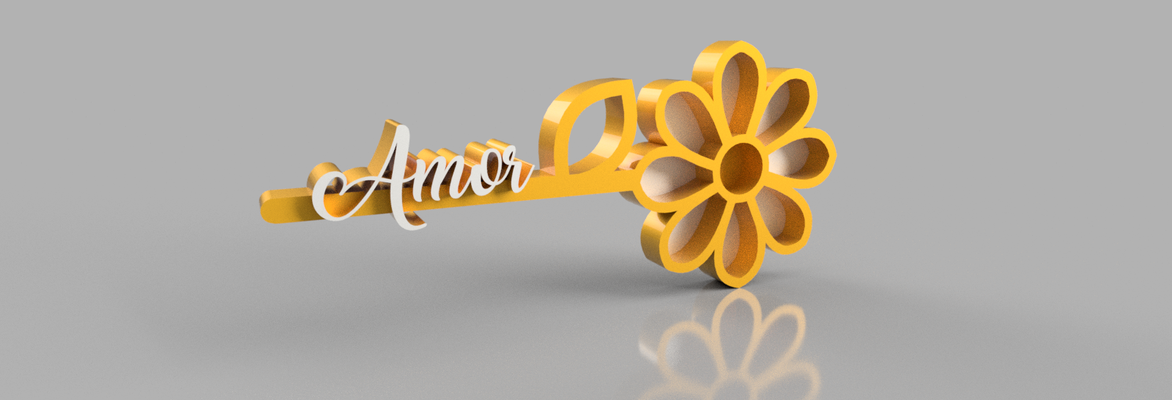 margarita amarilla joyería joya flores flor deco paraca pared 3d print model - Mito3D
