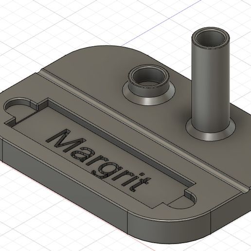 margrit corona tool test 3D print model - Mito3D