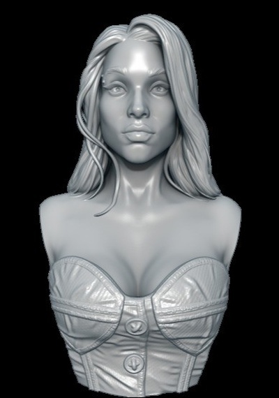 maria becerra musica 3d print model - Mito3D