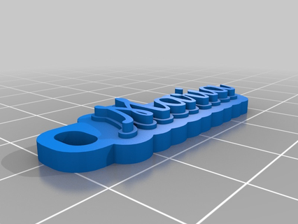 maria cookie customized keychains jewelry keys 3d print model - Mito3D