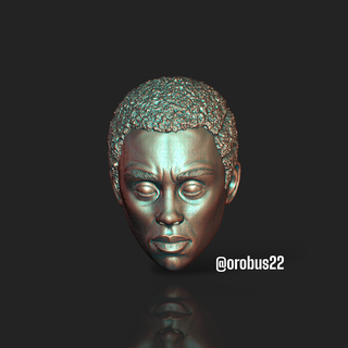 maria rambeau jogos cabeça maravilha legendas esculpida figura ação orobus orobus22 3d print model - Mito3D
