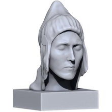 mariana art bust woman head revolution statue statuette human decoration miniature 3d print model - Mito3D