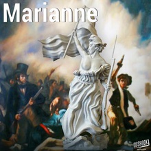 marianne Kunst paris Eindruck von 3d stl gratuit bastille libert franais icne iconique le jour lindpendance paix Frieden priez pour Frankreich Skulptur symbole symbolique 3d print model - Mito3D