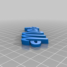 marie personalizado organización 3d print model - Mito3D