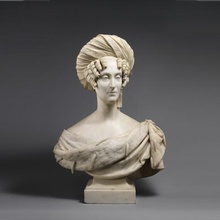 marie-amlie queen french art bust captured history met3d met museum scan women scans replicas 3d print model - Mito3D