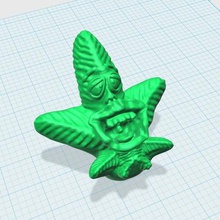 marijuana dude art sculptures 3d print model - Mito3D