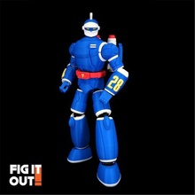 marine knight 28 art action figure toy superrobot 3d print model - Mito3D