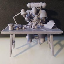 marine montando game juguetes 3d print model - Mito3D
