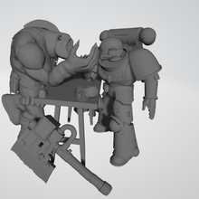 marine orc game juguetes 3d print model - Mito3D