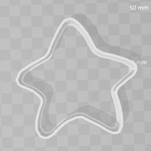 marine de la mer des étoiles à l'emporte-pièce maison cookiecutter moisissure biscuit soit seastar 3d print model - Mito3D