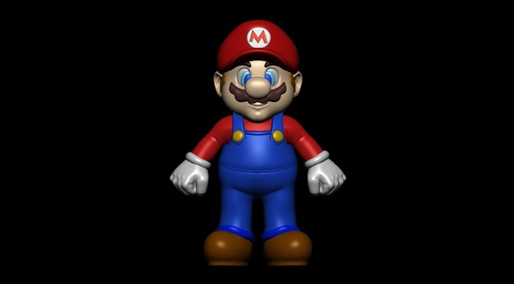 Mario Mario milansir 3d print model - Mito3D