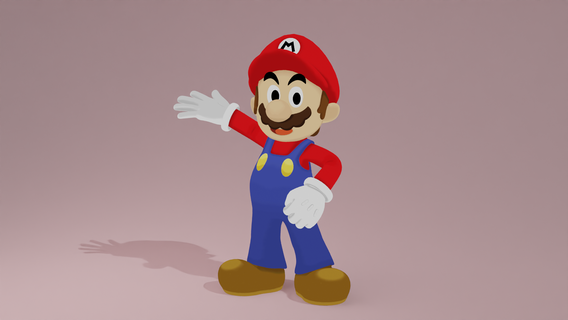Mario 3d print model - Mito3D