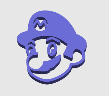 Mario 2d oyun 3d print model - Mito3D