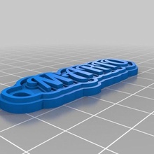 Mario Schmuck angepasst Schlüsselanhänger 3d print model - Mito3D