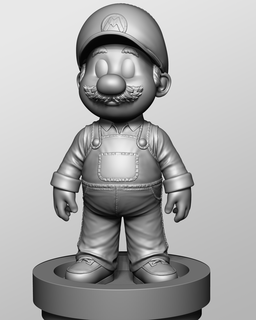 Mario Süper kardeşler nintendo Geek koleksiyon oyunlar kanka Luigi karakurbağası prenses şeftali benzin pompası eşek kong Pinguim kral satış ev Yazdır boya 3d print model - Mito3D