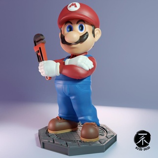 Mario Super bros Film Verlust Pfirsich Nintendo Rucksack az3ddojo az3d Dojo Miniatur dk Stilson 3d print model - Mito3D