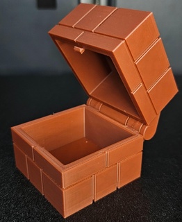 mario bloquer print in place conteneurs 3d print model - Mito3D
