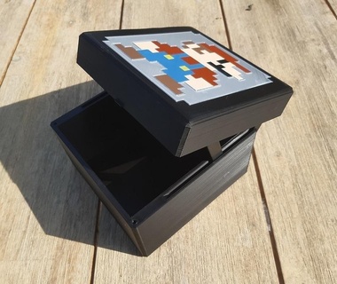 mario box containers organization storage 3d print model - Mito3D
