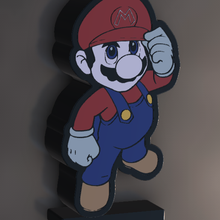 Mario kardeşler Lamba 3d print model - Mito3D
