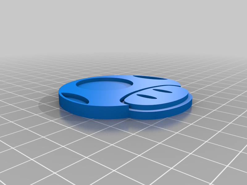 mario manos cogumelo chaveiro chaveiros super sinais logotipos 3D print model - Mito3D