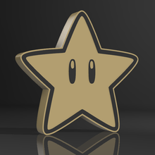 Mario kardeşler Süper star Lamba 3d print model - Mito3D