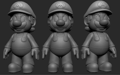 Mario kardeşler marobros nintendo karakter oyun videosu oyuncaklar Luigi oyunlar oyuncaklarsüper süper mario çocuğu Yazdır film animasyon sigara 3d print model - Mito3D