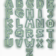 mario hermanos alfabeto letras 3d print model - Mito3D